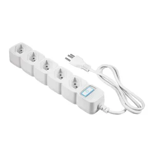 Filtro de Linha Intelbras Smart EWS 305, Wi-Fi, 5 Tomadas, Branco, EWS-305-WH