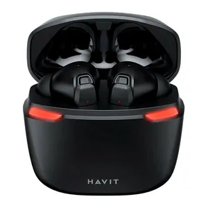 Fone de Ouvido Gamer Havit TW929 Pro, Bluetooth, Preto, HVTWS-TW929PRO-BK