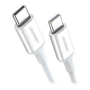 Cabo Tipo-C para Tipo-C UGREEN, 1M, Branco, UG-60518