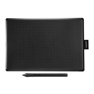 Mesa Digitalizadora One by Wacom, Niveis de Pressao 2048, Preta e Vermelha, CTL672K1A