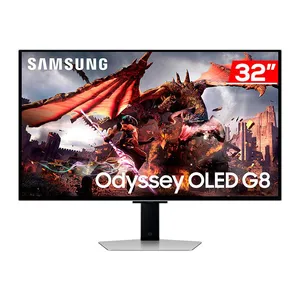 Monitor Gamer Samsung Odyssey G8, 32 Pol, OLED, 4K, 0.03ms, 240Hz, FreeSync, HDMI/DP, LS32DG800SLXZD