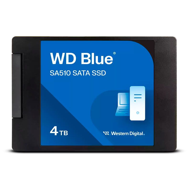 SSD WD Blue SA510 4TB 2.5" Sata III 6GB/s Preto WDS400T3B0A