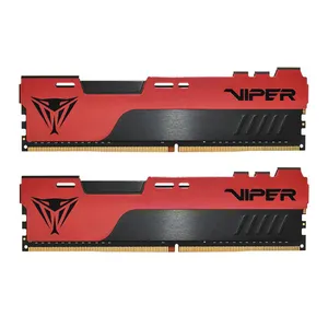 Memoria Patriot Viper Elite II, 32GB (2x16GB), DDR4, 4000MHz, C19, Preto e Vermelho, PVE2432G400C0K