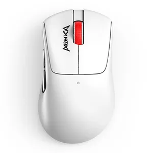 PRE VENDA - Mouse Gamer Marvo Monka G982W, Wireless, 12000DPI, 5 Botoes, Branco, G982W