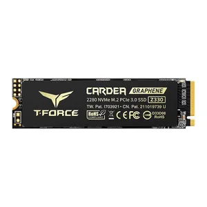 SSD Team Group Cardea Zero Z330, 1TB, M.2 2280, PCIe NVMe, Leitura 2100 MB/s, Gravacao 1700 MB/s, TM8FP8001T0C311