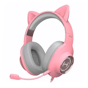 Headset Gamer Edifier G2 II RGB 7.1 Virtual Rosa, G2II-PK