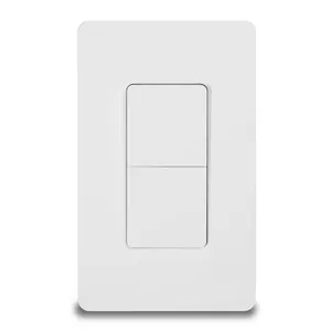 Interruptor Smart Moes, 2 Botoes, Branco, WS-B-US2-WH-MS