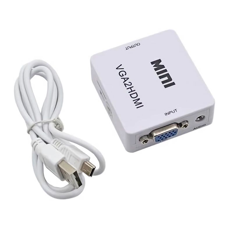 Mini Conversor Flex X-Cell HDMI para VGA Branco XC-MC-03