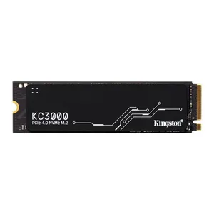 SSD Kingston KC3000, 1024GB, M.2 2280, PCIe NVMe, Leitura 7000 MB/s, Gravacao 6000 MB/s, SKC3000S-1024G