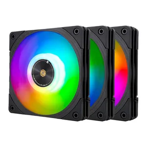 Kit Ventoinhas Thermalright TL-B12-SX3, ARGB, 3x120mm, Preto, TL-B12-SX3