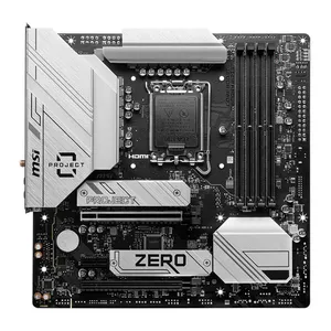 Placa Mae MSI B760M PROJECT ZERO, DDR5, LGA 1700, M-ATX, Chipset Intel B760, B760M-PROJECT-ZERO