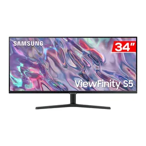 Monitor Samsung ViewFinity S5, 34 Pol, VA, UWQHD, 5ms, 100Hz, FreeSync, HDMI/DP, LS34C500GALMZD