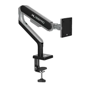 Suporte Articulado Para Monitor Pichau HL180 Pro, 17 Pol a 49 Pol, Preto e Cinza, PCH-HL180PRO-BP01