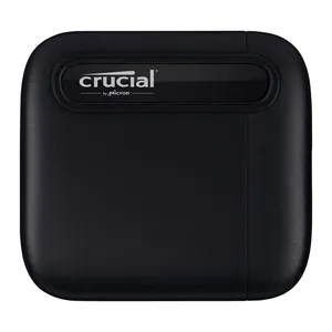 SSD Portatil Crucial X6, 1TB, USB 3.2, Leitura 800 MB/s, CT1000X6SSD9