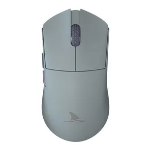 Mouse Gamer Darmoshark Kiran M3 Pro, Wireless, 26000DPI, 5 Botoes, Roxo, 2-MG-M3PK-FA-WW