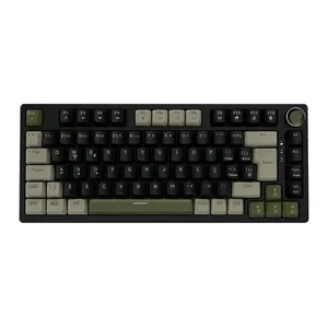 Teclado Mecanico PCYES Arkeum, 75%, Led, ABNT2, Switch Blue, Cammo Edition, AKCM75BBR