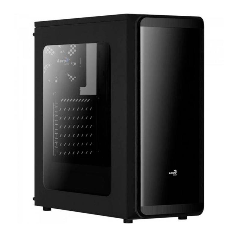 Gabinete AeroCool SI-5200 Mid Tower Lateral Acrilico Preto, EAN58317