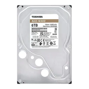 HD Toshiba N300, 6TB, 3.5, 7200RPM, Sata III 6GB/s, Cache 256MB, HDWG460XZSTA