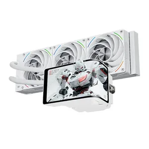 PRE VENDA - Water Cooler Thermalright Wonder Vision 360 Turbo, ARGB, 360mm, Branco, TR-WV-360-TURBO-WH-ARGB