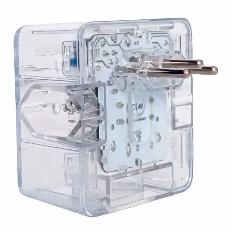 Protetor Clamper iClamper Energia 3, 10A, Transparente