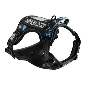 Peitoral Lopetudos EliteGear1, P, Azul Camuflado, LP-PTEG-PCBL