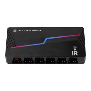 PRE VENDA - Controladora Thermalright X12, PWM, Preto, TL-ARGB-FANHUB-X12-IR-BK