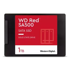 SSD WD Red, 1TB, 2.5", Sata III 6 Gb/s, Leitura 560Mb/s, Gravacao 530Mb/s, WDS100T1R0A