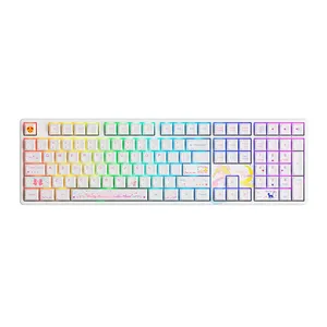 Teclado Mecanico Gamer Akko 5108B Plus Sailor Moon Crystal, RGB, Wireless, Switch Gateron Pink, AKKO-5108B-SAILORMOON