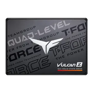 SSD Team Group T-Force Vulcan Z QLC, 4TB, 2.5, Sata III 6GB/s, Leitura 550 MB/s, Gravacao 510 MB/s, T253TY004T0C101