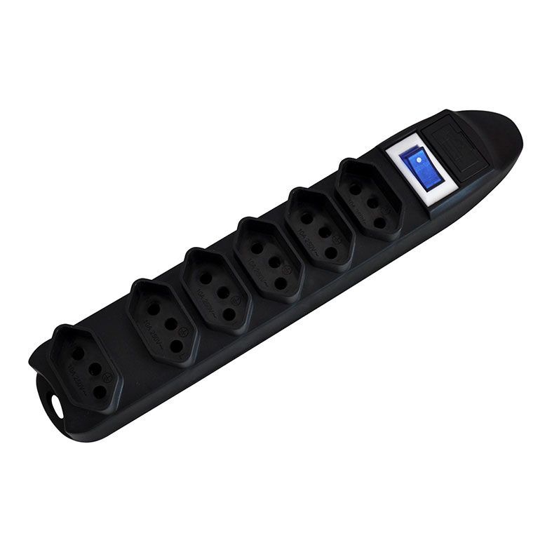 Filtro de Linha Fortrek PST101 6 Tomadas Bivolt, PST-101 54990
