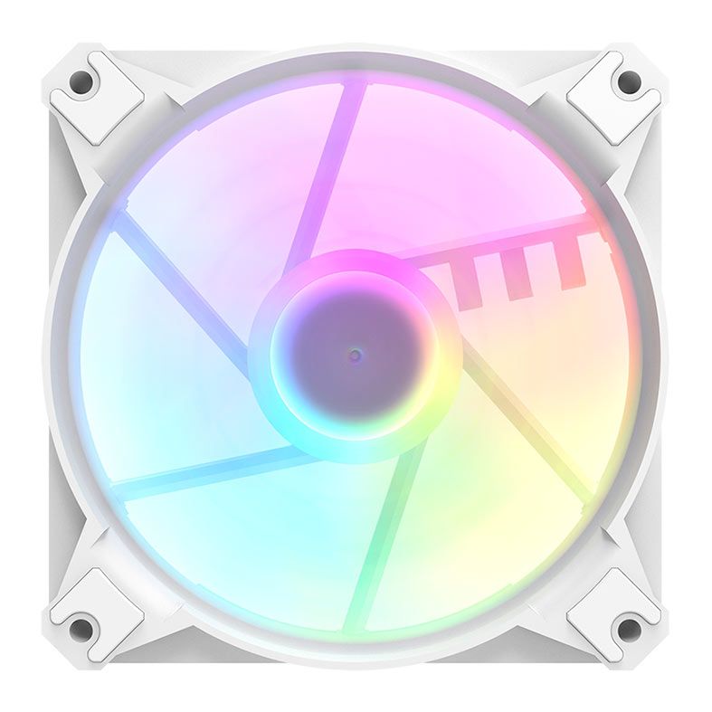 Ventoinha Aigo Darkflash CX6, 120mm, ARGB, Branco, CX6-WHITE