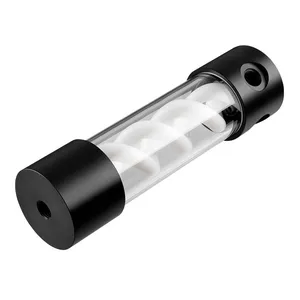Reservatorio Barrow 205mm Espiral Branco Cover Preto, TLYK205 BRANCO/PRETO