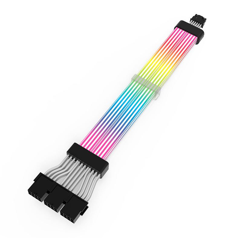Cabo Extensor Darkflash LG04 12+4P 350mm Preto