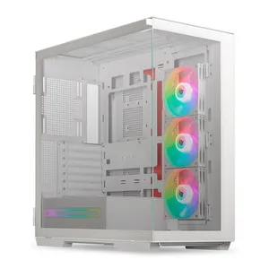 Gabinete Gamer Pichau Voyager One, ARGB, Full-Tower, Lateral de Vidro, Com 3 Fans e 2 frontais, Branco, PG-VY1-WH-3F