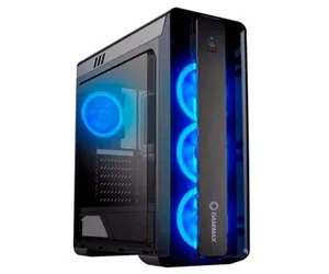 Gabinete Gamer GAMEMAX Moonlight Preto Com Acrilico