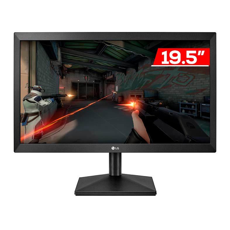 Monitor LG, 19.5 Pol. TN, LED HD, 2ms, 60Hz, VGA/HDMI, 20MK400H-B