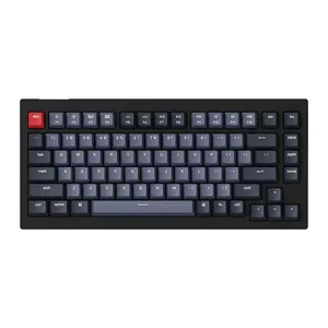 Teclado Mecanico Keychron V1, RGB, 84 Keys, Switch Brown, V1-B3