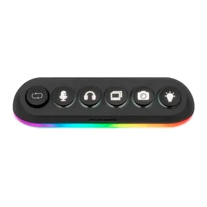 Hub Streamplify Deck 5, RGB, 5 Portas 3.0, Preto, HUBDECK5-RGB