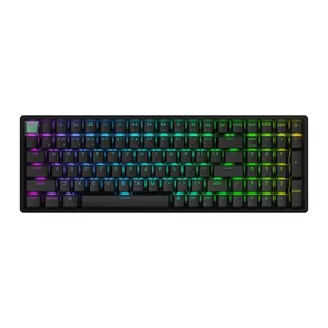 Teclado Magnetico Keychron K4 HE, RGB, Wireless, Switch Nebula, Preto, K4H-J1