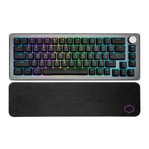 Teclado Gamer Cooler Master CK721, Wireless, RGB, 65%, Switch Marrom, CK-721-GKTM1-US