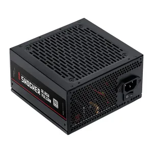 Fonte Pcyes Shocker Black Vulcan, 500W, Full-Modular, 80 Plus White, Preta, FM500WBV