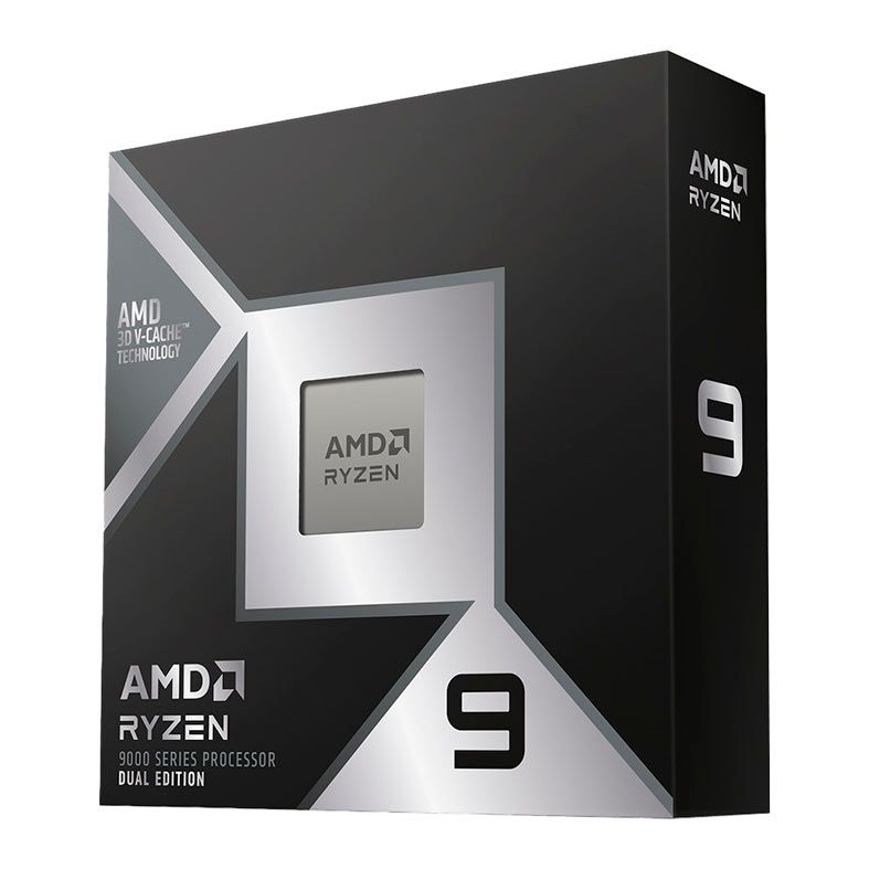 Processador AMD Ryzen 9 9950X3D2 Dual Edition, 16-Core, 32-Threads, 4.3GHz (5.6GHz Turbo), Cache 208MB, AM5, 100-100001978WOF