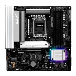 Placa Mae AsRock B860M Pro RS, DDR5, LGA1851, M-ATX, Chipset Intel B860, B860M-PRO-RS
