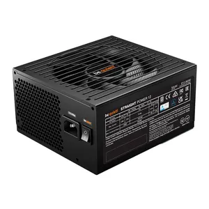 Fonte Be Quiet! Straight Power 12, 850W, ATX 3.0, PCIe 5.0, Full-Modular, 80 Plus Platinum, Preto, BN526