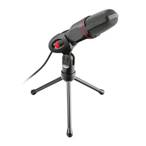 Microfone Trust GXT 212 Mico Preto/Vermelho, T23791