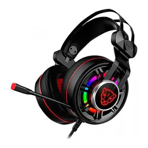Headset Gamer Motospeed G919 RGB 7.1 Virtual Drivers 50mm USB Preto, FMSHS0002PTO