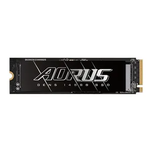 SSD Gigabyte Aorus 14000, 2TB, M.2 2280, PCIe 5.0 NVMe, Leitura 14500MB/s, Gravacao 12700MB/s, AG514K2TB