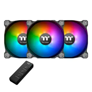 Kit Ventoinhas Thermaltake Pure 12 ARGB Sync 3x120mm c/ Controle, CL-F079-PL12SW-A