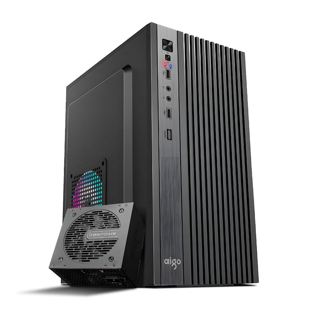 Gabinete Aigo Q2503 + Darkflash 550W