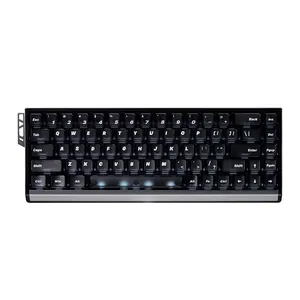 Teclado Magnetico ATK Gear 68 RX, Switch Wolf, Preto, 68RX-BK